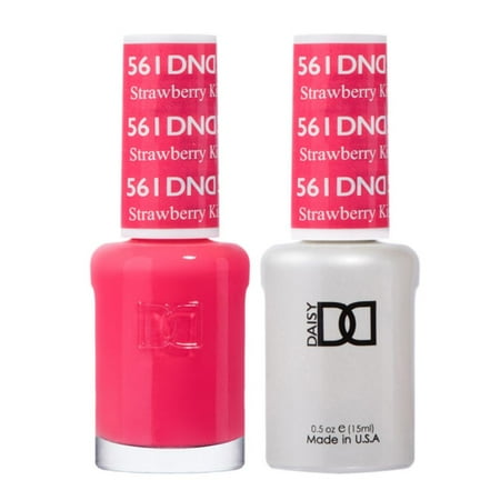 Strawberry Kiss #561 & Matching Polish Set - DND Gel & Lacquer