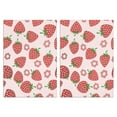 thumbnail image 1 of Strawberry Kitchen Towels Set Of 2, Absorbent and Soft Dish Towels for Farmhouse Decor, Country Kitchen., 1 of 3