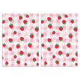 thumbnail image 1 of Strawberry Kitchen Towels Set Of 2, Absorbent and Soft Dish Towels for Farmhouse Decor, Country Kitchen., 1 of 3