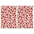 thumbnail image 1 of Strawberry Kitchen Towels Set Of 2, Absorbent and Soft Dish Towels for Farmhouse Decor, Country Kitchen., 1 of 3
