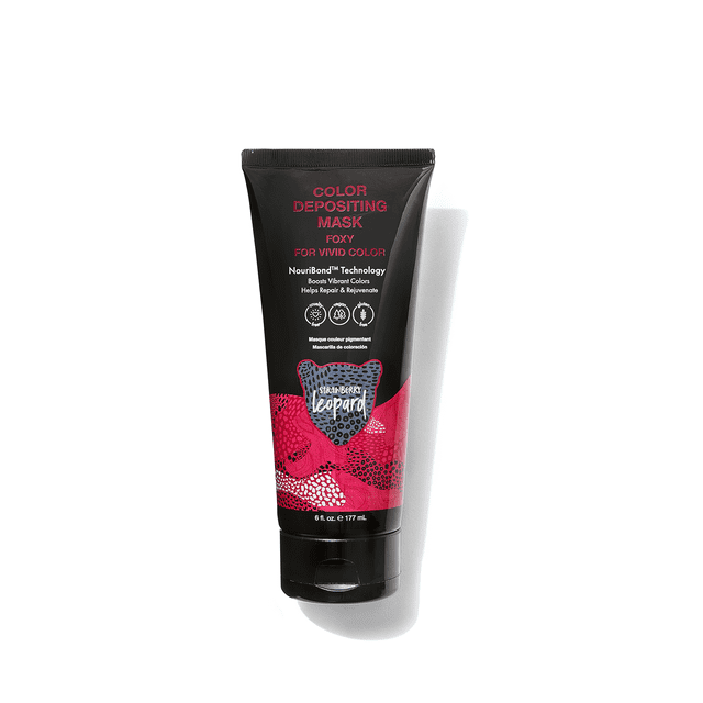 Strawberry Leopard Foxy Color Depositing Mask 6 Fl Oz, Boosts Vibrant ...