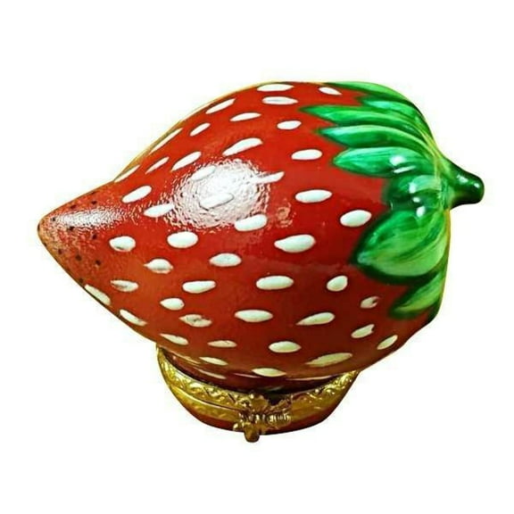 Strawberry Limoges Box for Collectors Limoges Box Porcelain Figurine