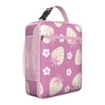 thumbnail image 1 of Strawberry Lunch Box Insulated Lunch Bag Box Women Men Reusable Cute Small Bento Lunch Box Containers for Commuters Cooler Tote Bag Lunchbox for Office School Picnic, 1 of 6