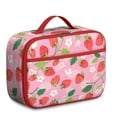 thumbnail image 1 of Strawberry Lunch Box Men Women Insulated Lunch Cooler Bag Lining Portable Lightweight Lunch Cooler Bag for Daily Use Office, 1 of 6