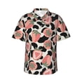 thumbnail image 1 of Strawberry Men'S 3d Print Casual Button Down Shirts, Novelty Hawaiian Short Sleeves M, 1 of 8