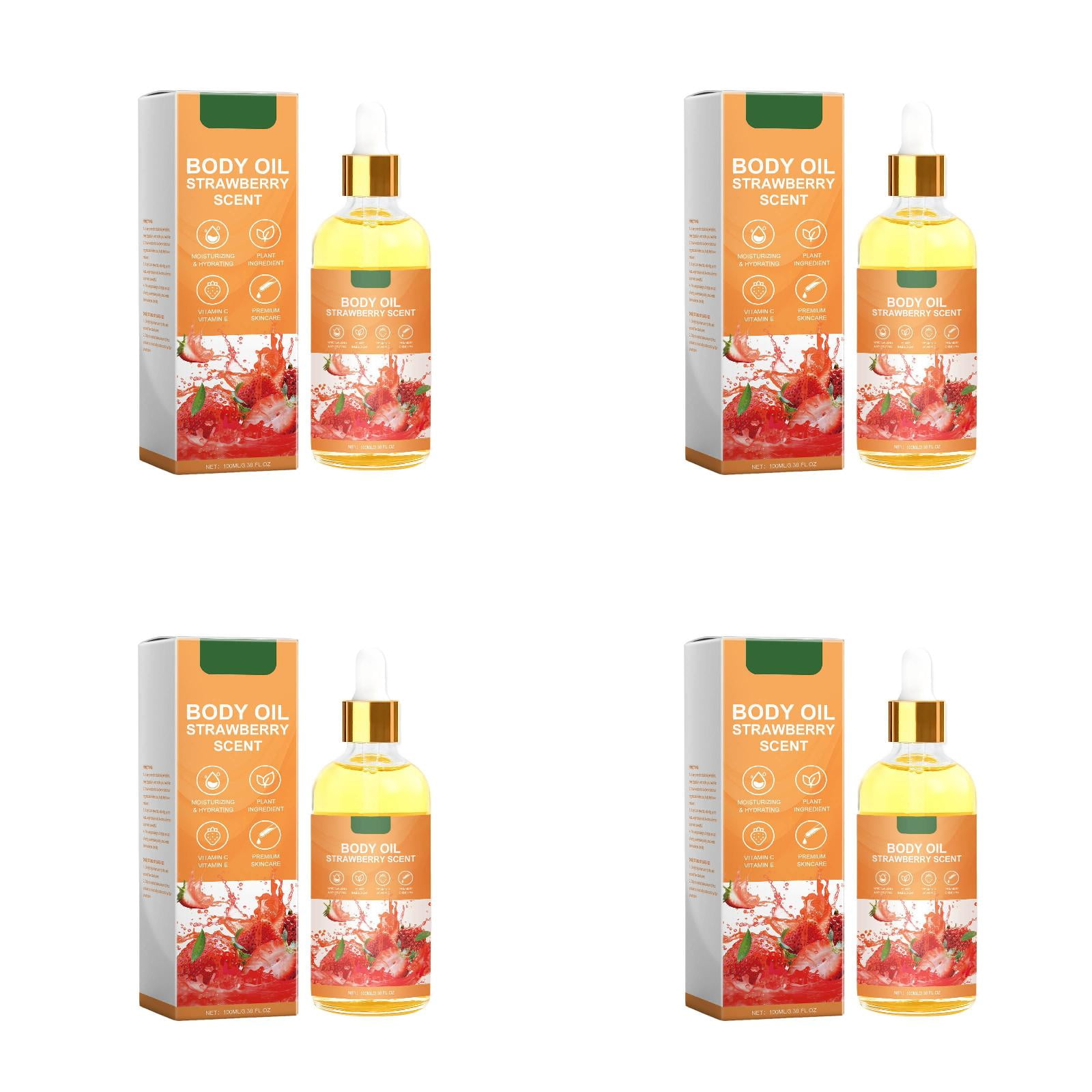 Strawberry Moisturizing Oil 100ML Moisturizing Aging Light Line