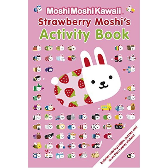Pre-Owned Strawberry Moshi's Activity Book (MoshiMoshiKawaii) Paperback