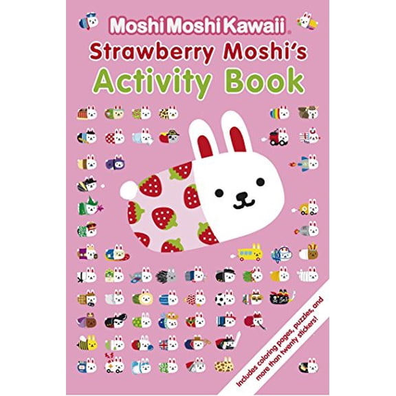 Pre-Owned Strawberry Moshi's Activity Book