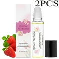 thumbnail image 1 of Strawberry Perfum,Roll On Perfum Oils for Women,Sweet Strawberry Milk Aroma,Body Oil Perfum Long Lasting,Enhanced Scents Perfume Gift,Travel Size(2pcs 10ml/0.34fl.oz)from Biweutydys, 1 of 10