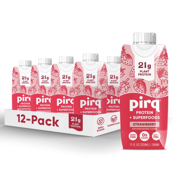 Strawberry Plant Protein Shakes
