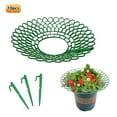 thumbnail image 1 of Strawberry Plant Support,10PCS Hollow Strawberry Holder with 3 Sturdy Legs,Plant Protector 12.2" Diameter Removable Strawberry Planting Rack Keep Berries Clean, 1 of 11