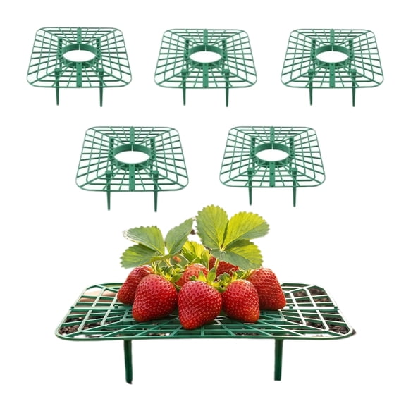 Strawberry Plant Support – 5 Pack Strawberry Supports for Garden, Strawberry Plant Stand Holder, Strawberry Growing Racks Frame