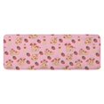 thumbnail image 1 of Strawberry Plants Fruit Cow Milk Kitchen Rug Mat,Kitchen Runner Rugs Non Skid Washable,Decorative Kitchen Floor Mats for Kitchen,Sink,Laundry,17"x47.2", 1 of 7