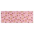 thumbnail image 1 of Strawberry Plants Fruit Cow Milk Kitchen Rug Mat,Kitchen Runner Rugs Non Skid Washable,Decorative Kitchen Floor Mats for Kitchen,Sink,Laundry,17"X47", 1 of 5