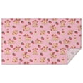 thumbnail image 1 of Strawberry Plants Fruit Cow Milk Rectangle Tablecloth 60"x102",Waterproof Polyester Rectangle Table Cloth, Wipeable Spillproof Polyester Tablecloth for Dining, Camping, Indoor and Outdoor, 1 of 6