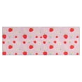 thumbnail image 1 of Strawberry Plants Fruit Daisy Pink Pattern Kitchen Rug Mat,Kitchen Runner Rugs Non Skid Washable,Decorative Kitchen Floor Mats for Kitchen,Sink,Laundry,17"X47", 1 of 5