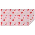 thumbnail image 1 of Strawberry Plants Fruit Daisy Pink Pattern Rectangle Tablecloth 60"x120",Waterproof Polyester Rectangle Table Cloth, Wipeable Spillproof Polyester Tablecloth for Dining, Camping, Indoor and Outdoor, 1 of 6