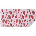 thumbnail image 1 of Strawberry Plants Fruit Dot Pink Pattern Rectangle Tablecloth 60"x120",Waterproof Polyester Rectangle Table Cloth, Wipeable Spillproof Polyester Tablecloth for Dining, Camping, Indoor and Outdoor, 1 of 6