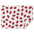thumbnail image 1 of Strawberry Plants Fruit Dot White Pattern Rectangle Tablecloth 60"x84",Waterproof Polyester Rectangle Table Cloth, Wipeable Spillproof Polyester Tablecloth for Dining, Camping, Indoor and Outdoor, 1 of 5