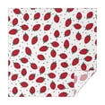 thumbnail image 1 of Strawberry Plants Fruit Dot White Pattern Square Tablecloth,Waterproof Square Table Cover,Wipeable Spillproof Washable Table Cover for Home Kitchen Party Decor 60"x60"(152x152cm), 1 of 6