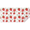 thumbnail image 1 of Strawberry Plants Fruit Flowe Rectangle Tablecloth 60"x120",Waterproof Polyester Rectangle Table Cloth, Wipeable Spillproof Polyester Tablecloth for Dining, Camping, Indoor and Outdoor, 1 of 6