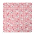 thumbnail image 1 of Strawberry Plants Fruit Milk Box Checkered Square Fitted Tablecloth with Elastic Edge,Square Table Cover,Washable Elastic Table Cover for Home Kitchen Party Decor 34"x34", 1 of 6