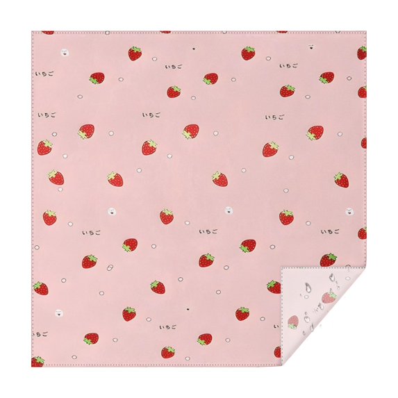 Strawberry Plants Fruit Square Tablecloth,Waterproof Square Table Cover,Wipeable Spillproof Washable Table Cover for Home Kitchen Party Decor 60"x60"(152x152cm)