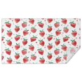thumbnail image 1 of Strawberry Plants Fruit Watercolor Rectangle Tablecloth 60"x102",Waterproof Polyester Rectangle Table Cloth, Wipeable Spillproof Polyester Tablecloth for Dining, Camping, Indoor and Outdoor, 1 of 6
