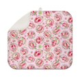 thumbnail image 1 of Strawberry Princess Pattern Dish Drying Mat for Kitchen 1 Pack, Ultra Absorbent Microfiber Dishes Drainer Mats,16"x18", 1 of 6