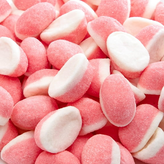 Strawberry Puffy Gummy Candy - MDA052 Pound Bulk Pack (About 110 Count) Pink Sweets