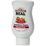 Strawberry Real Strawberry Puree Infused Syrup, 16.9 Fl Oz