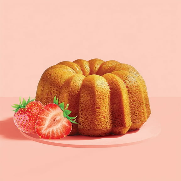 Strawberry Rum Cake