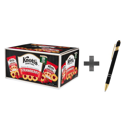 Strawberry Shortbread Cookies, 2 oz., 36 pk.