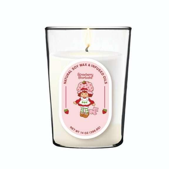 Strawberry Shortcake 14 oz Raspberry Tart Pill Shape Candle