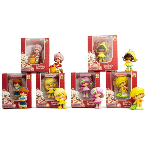 Strawberry Shortcake 2.5" Collectible Figure - Case of 12 Assorted Figures