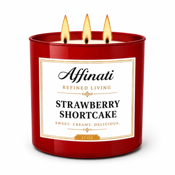 Strawberry Shortcake 3-Wick Candle