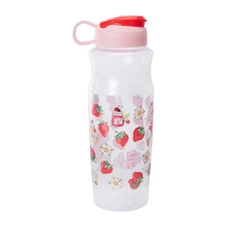 Strawberry Shortcake 30oz Flip Top Bottle Clear