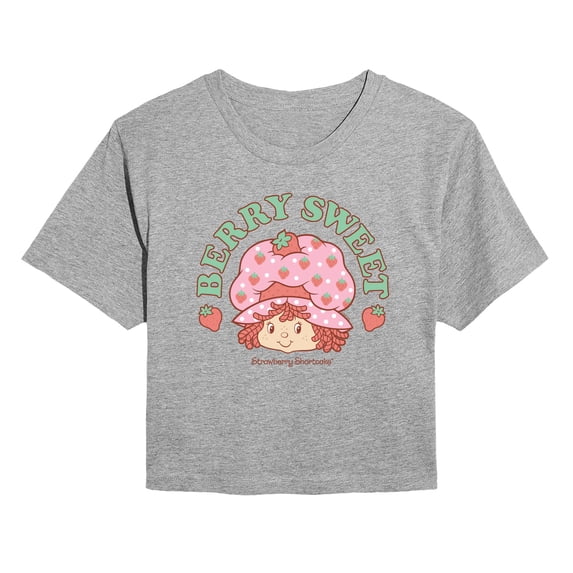 Strawberry Shortcake - Berry Sweet - Juniors Cropped Graphic T-Shirt