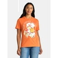 thumbnail image 1 of Strawberry Shortcake Women's Halloween Graphic Tee with Short Sleeves, Size XXS-XXL, 1 of 5