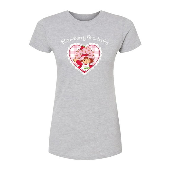Strawberry Shortcake - Coquette Heart - Juniors Fitted Graphic T-Shirt