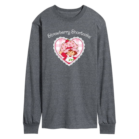 Strawberry Shortcake - Coquette Heart - Men's Long Sleeve Graphic T-Shirt