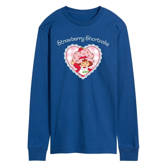 Strawberry Shortcake - Coquette Heart - Men's Long Sleeve Graphic T-Shirt
