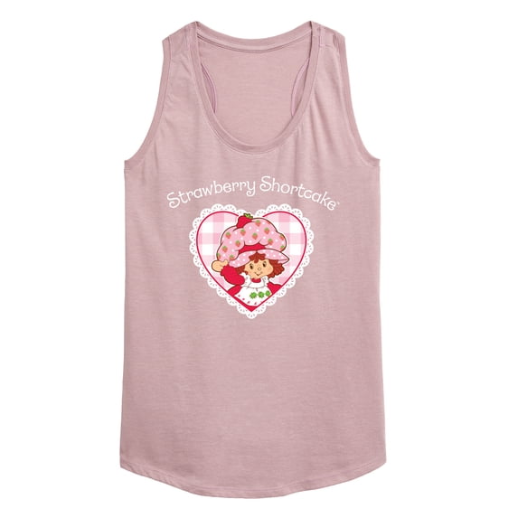 Strawberry Shortcake - Coquette Heart - Women's Racerback Graphic Tank