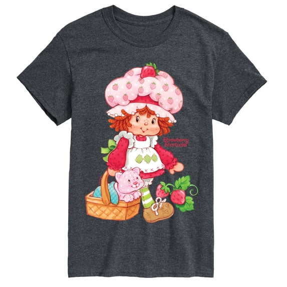 Strawberry Shortcake - Custard In Basket - Men's Short Sleeve Graphic T-Shirt