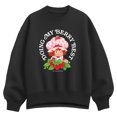 thumbnail image 1 of Strawberry Shortcake - Doing My Berry Best - Women's Oversized Fleece Crew Sweatshirt, 1 of 2