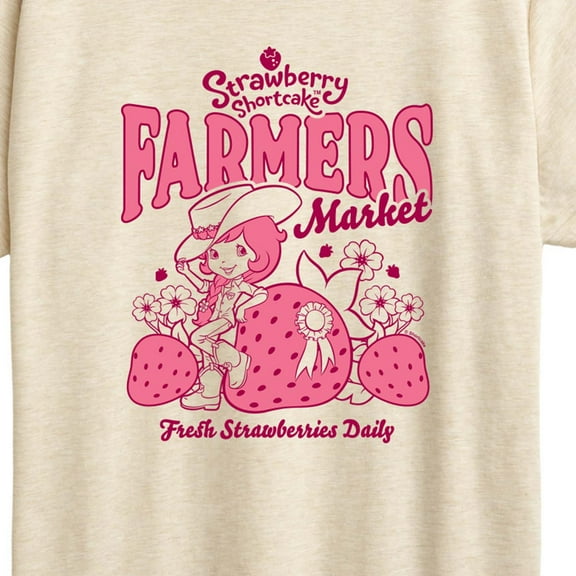 Strawberry Shortcake - Farmers Market - Women'S Short Sleeve Graphic T-Shirt