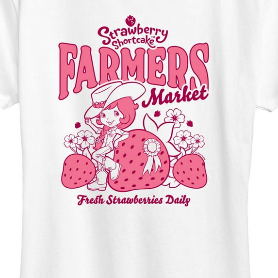 Strawberry Shortcake - Farmers Market - Women'S Short Sleeve Graphic T-Shirt
