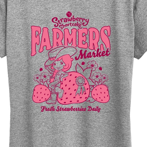 Strawberry Shortcake - Farmers Market - Women'S Short Sleeve Graphic T-Shirt