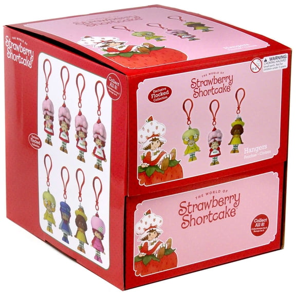 Strawberry Shortcake Flocked Collection Hangers Mystery Box [24 Packs]