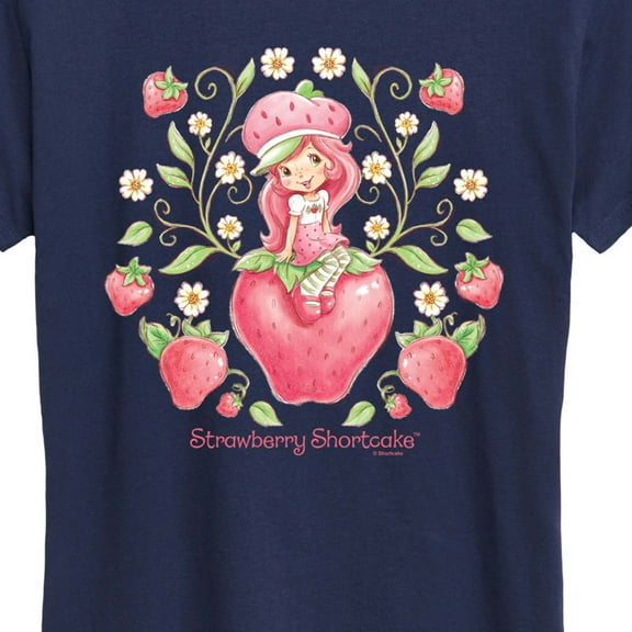 Strawberry Shortcake - Giant Strawberry - Women'S Short Sleeve Graphic T-Shirt
